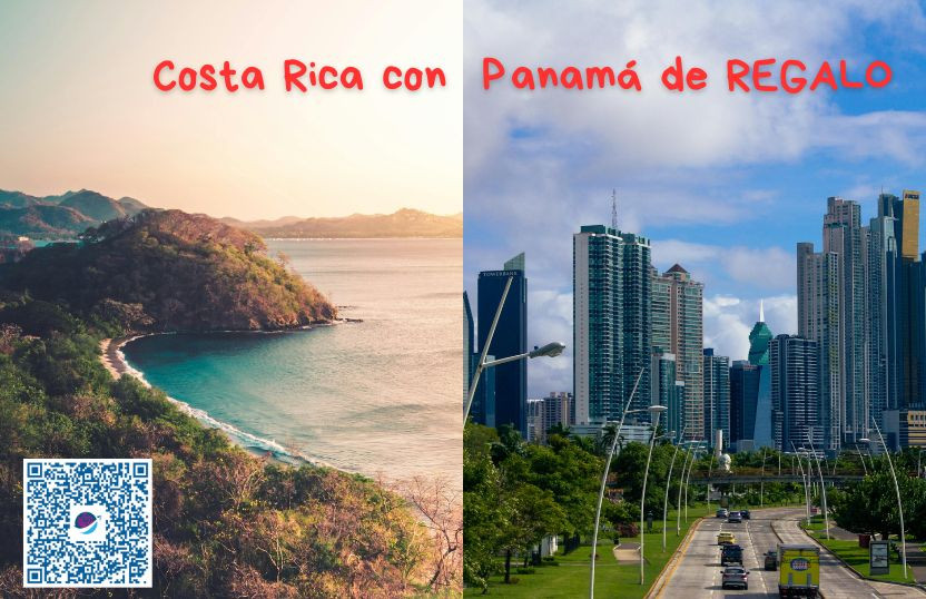 Costa Rica con Panamá de REGALO